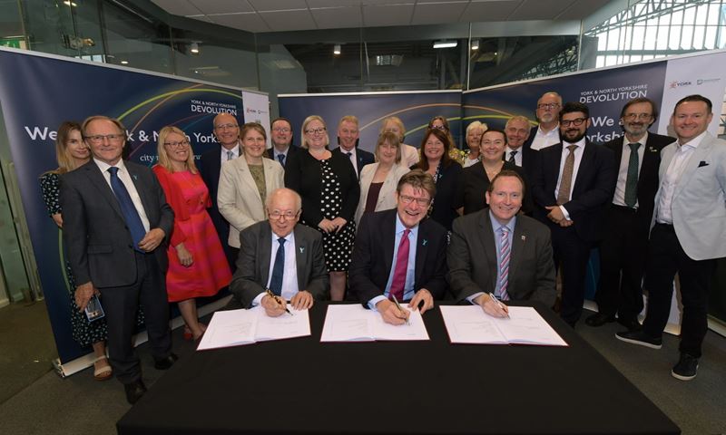 Plans for landmark devolution deal to bring much-needed powers to York and North Yorkshire unveiled